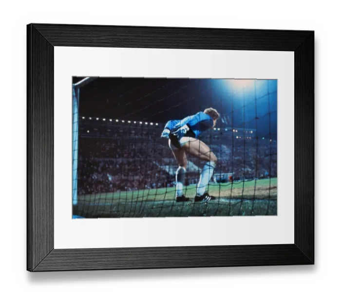 Framed Print : West German keeper Toni Schumacher at Euro 1980 Framed Print : West German keeper Toni Schumacher at Euro 1980