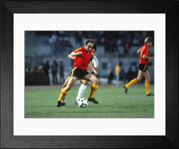Framed Print : Euro80 Final: W Germany 2 Belgium 1