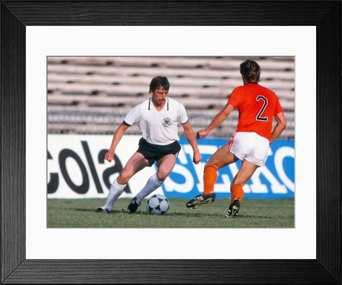 Framed Print : Euro80: W Germany 3 Netherlands 2 Framed Print : Euro80: W Germany 3 Netherlands 2