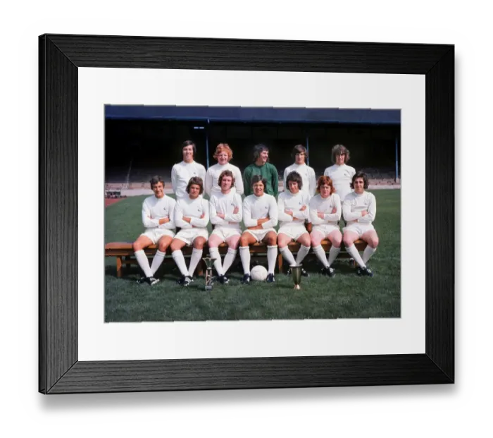 Framed Print : Cardiff City Youth - 1971  /  72