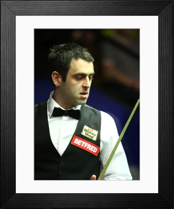 Framed Print : Ronnie O Sullivan - 2010 Snooker World Championships