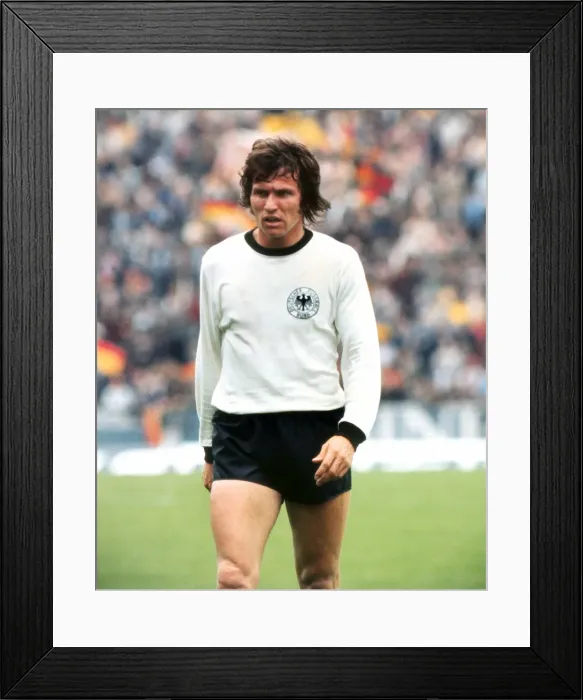 Framed Print : Jupp Heynckes - West Germany Framed Print : Jupp Heynckes - West Germany