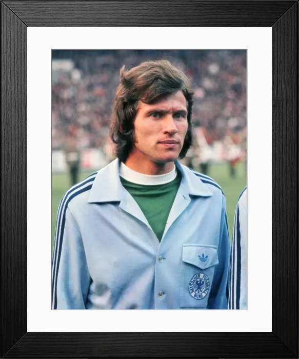 Framed Print : Jupp Heynckes - West Germany Framed Print : Jupp Heynckes - West Germany
