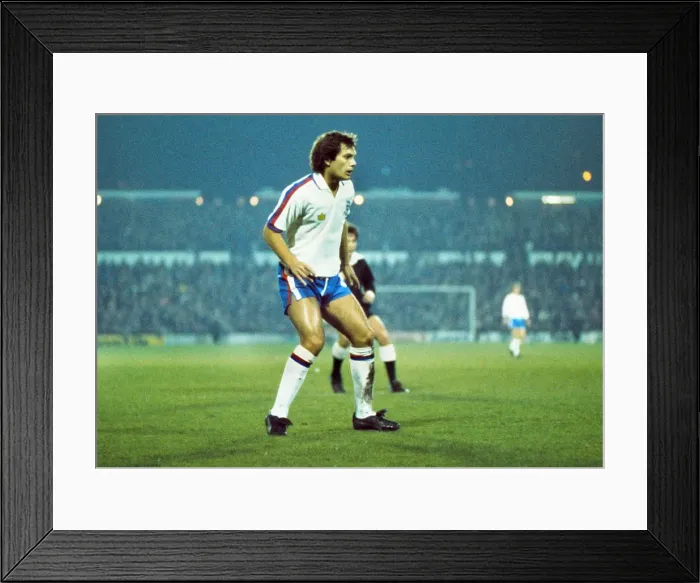 Framed Print : Ray Wilkins - England U23