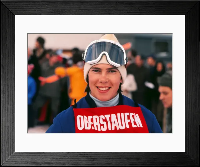 Framed Print : Divina Galica - 1972 FIS World Cup - Oberstaufen Framed Print : Divina Galica - 1972 FIS World Cup - Oberstaufen