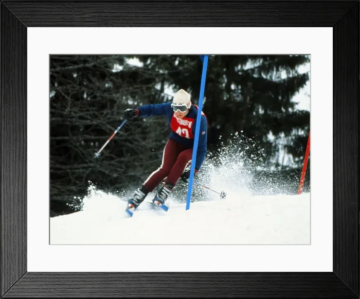 Framed Print : Divina Galica - 1972 FIS World Cup - Oberstaufen Framed Print : Divina Galica - 1972 FIS World Cup - Oberstaufen