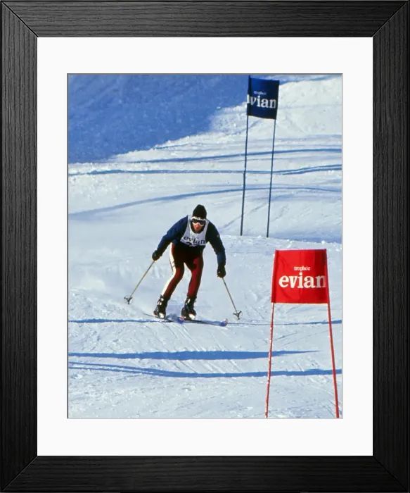 Framed Print : Divina Galica - 1970 FIS World Cup - Womens Slalom Framed Print : Divina Galica - 1970 FIS World Cup - Womens Slalom