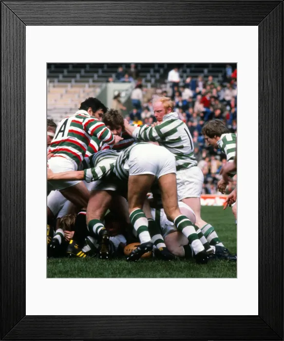 Framed Print : 1981 John Player Cup Final: Gosforth 15 Leicester 22