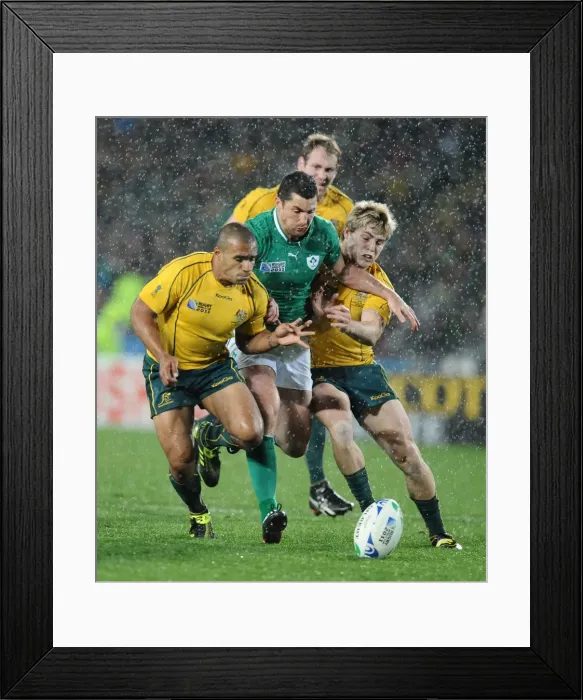 Framed Print : Rob Kearney - Ireland Framed Print : Rob Kearney - Ireland