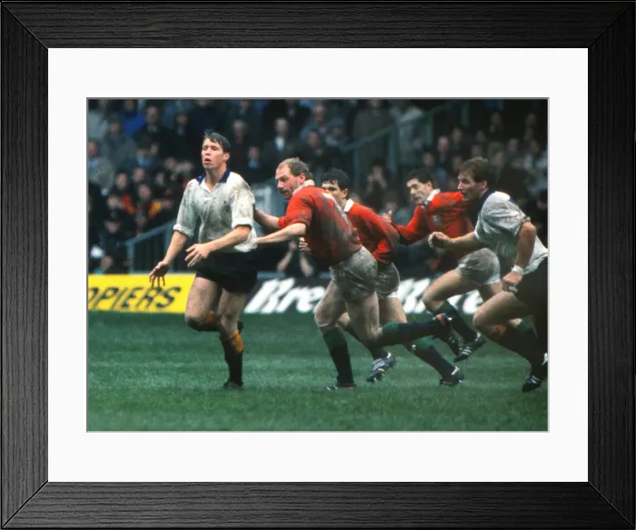 Framed Print : Nigel Carr - British Lions Framed Print : Nigel Carr - British Lions