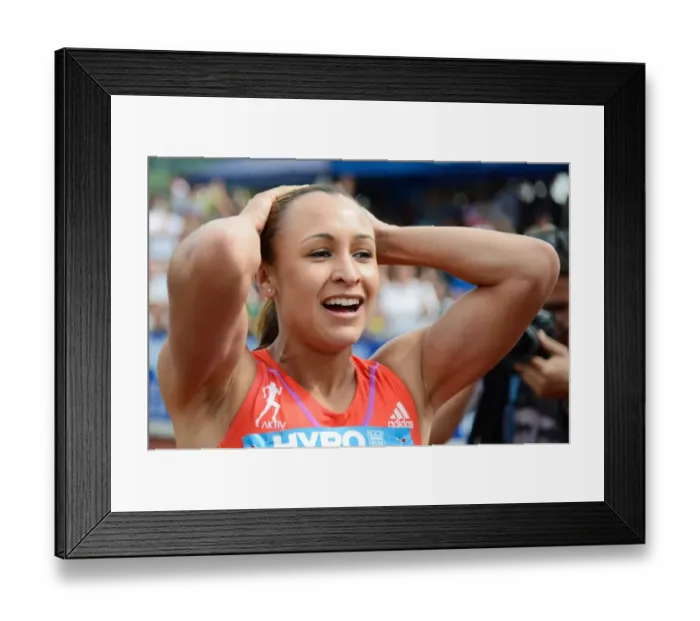 Framed Print : Jessica Ennis - 2012 Gotzis Hypo Meeting + Framed Print : Jessica Ennis - 2012 Gotzis Hypo Meeting +