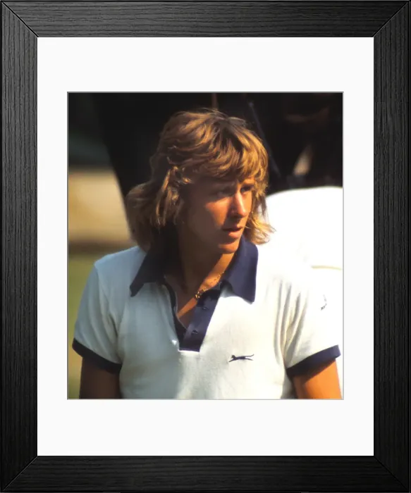 Framed Print : Bjorn Borg - 1973 Wimbledon Championships Framed Print : Bjorn Borg - 1973 Wimbledon Championships