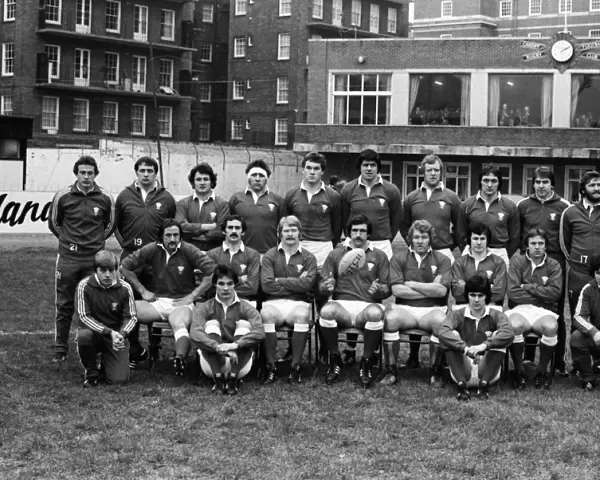 The Wales team that defeated France in the 1980 Five Nations