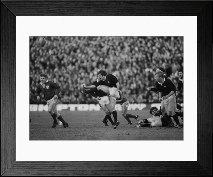Framed Print : Scotlands Alan Lawson - 1979 Five Nations