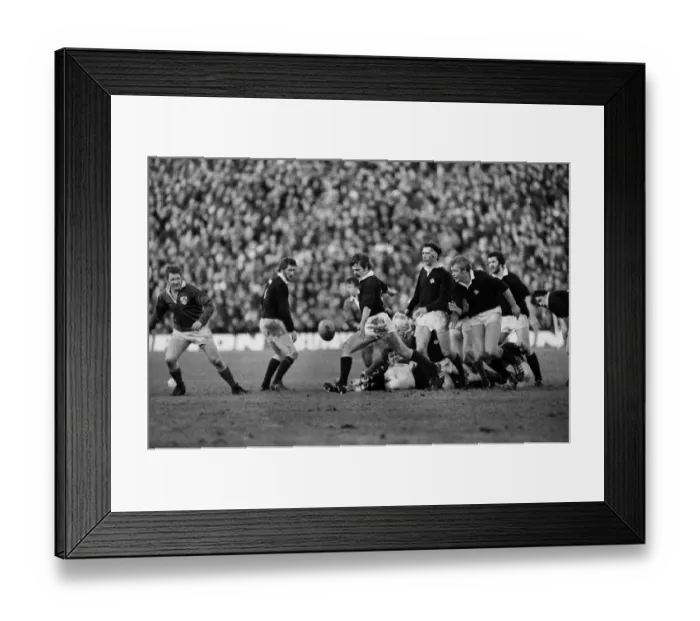 Framed Print : Scotlands Alan Lawson - 1979 Five Nations Framed Print : Scotlands Alan Lawson - 1979 Five Nations