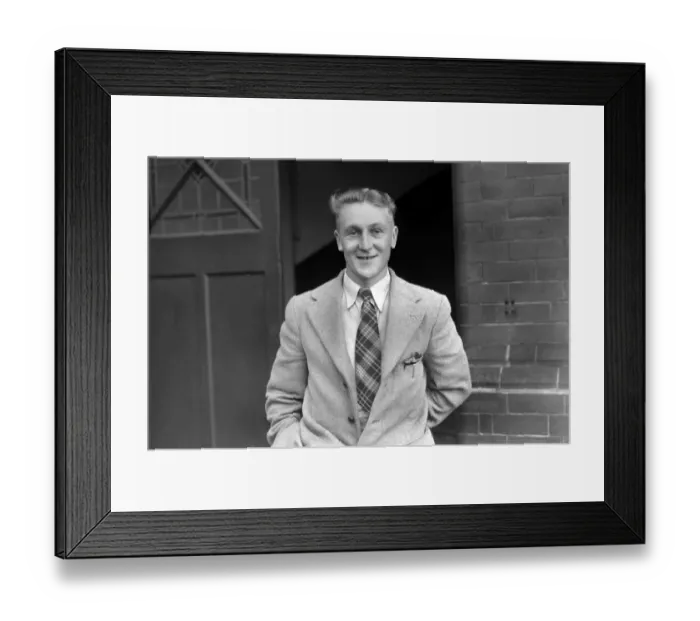 Framed Print : John Ball - Manchester United Framed Print : John Ball - Manchester United