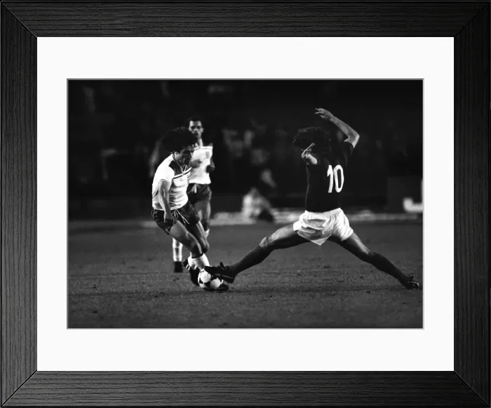 Framed Print : Euro 1980: Italy 1 England 0 Framed Print : Euro 1980: Italy 1 England 0
