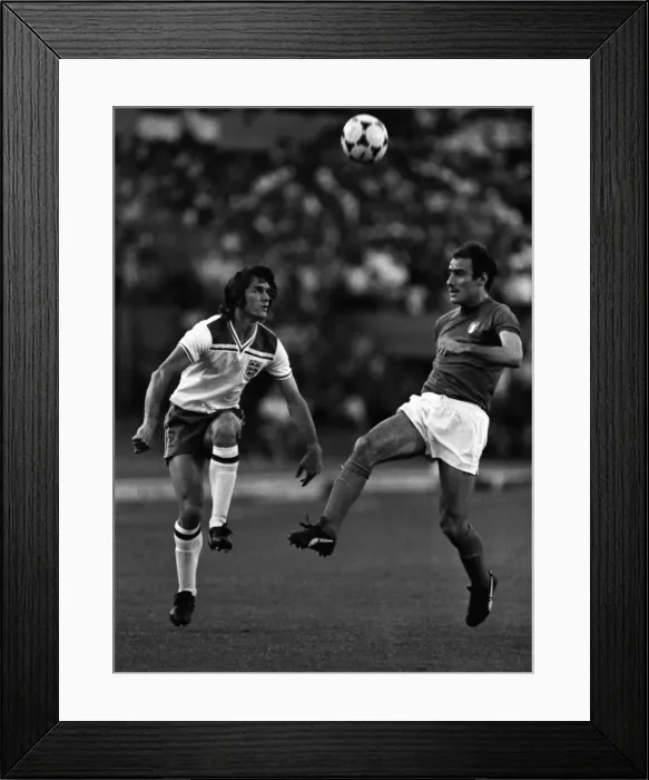 Framed Print : Euro 1980: Italy 1 England 0 Framed Print : Euro 1980: Italy 1 England 0