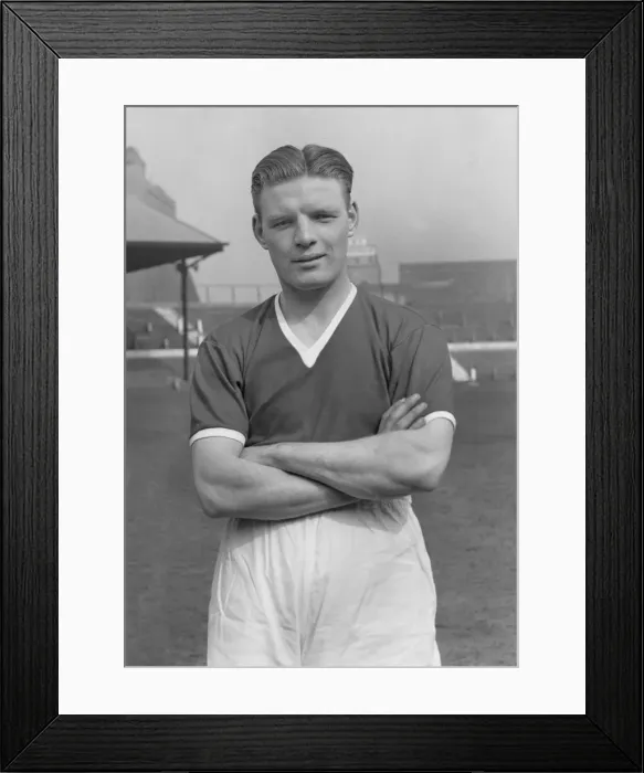 Framed Print : Mark Jones - Manchester United