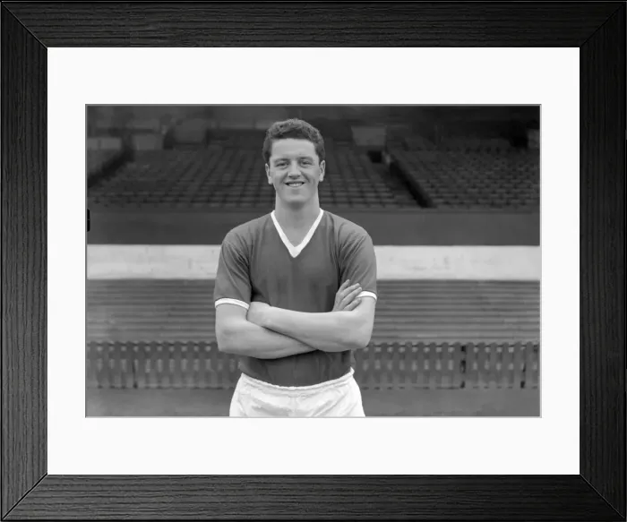 Framed Print : Tommy Taylor - Manchester United