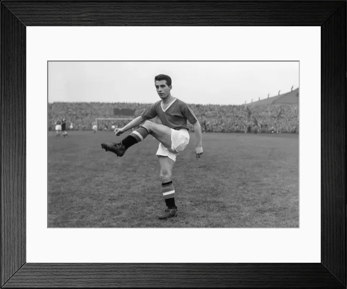 Framed Print : David Pegg - Manchester United