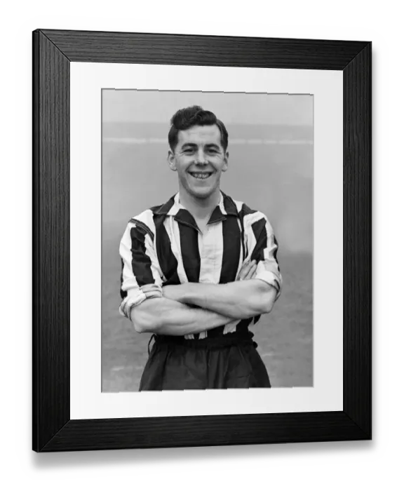 Framed Print : Billy Foulkes - Newcastle United Framed Print : Billy Foulkes - Newcastle United