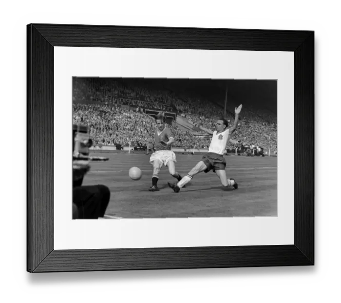 Framed Print : 1958 FA Cup Final: Bolton 2 Man Utd 0 Framed Print : 1958 FA Cup Final: Bolton 2 Man Utd 0