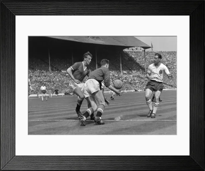 Framed Print : 1958 FA Cup Final: Bolton 2 Man Utd 0 Framed Print : 1958 FA Cup Final: Bolton 2 Man Utd 0