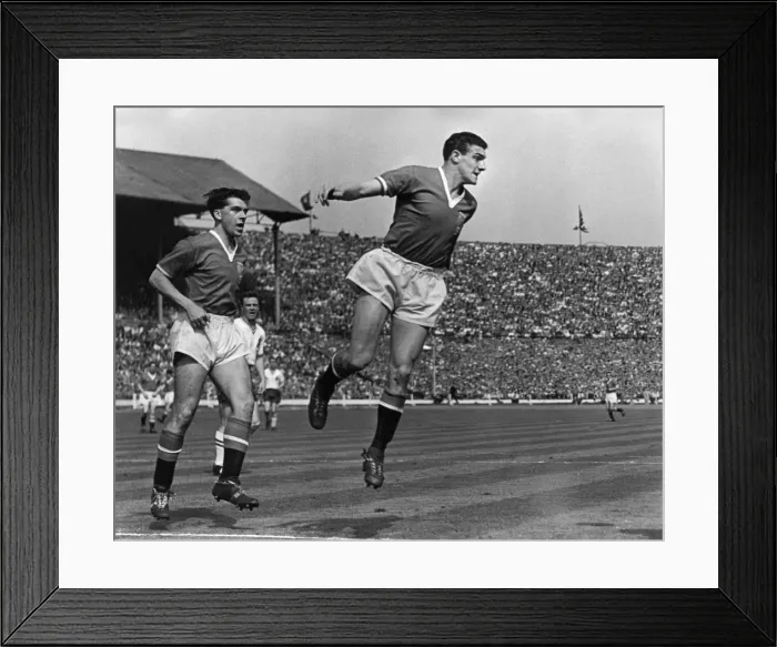 Framed Print : 1958 FA Cup Final: Bolton 2 Man Utd 0 Framed Print : 1958 FA Cup Final: Bolton 2 Man Utd 0