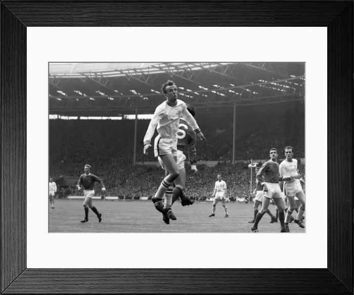 Framed Print : 1963 FA Cup Final: Man Utd 3 Leicester 1