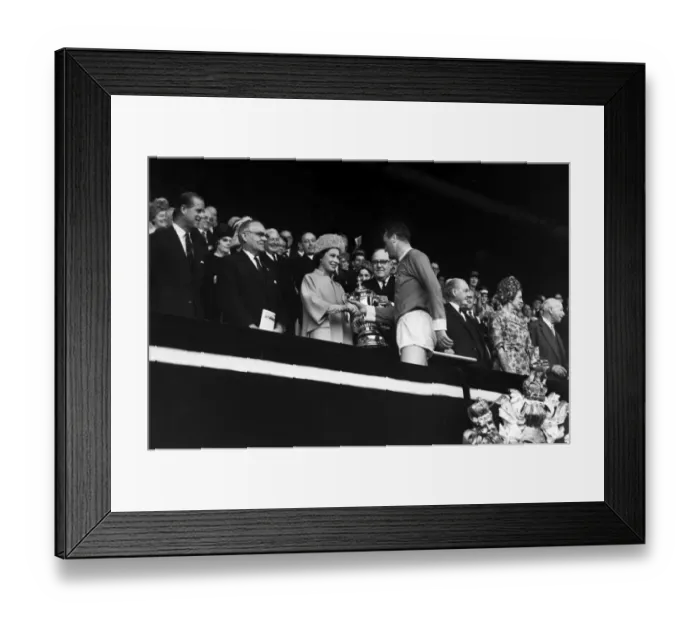 Framed Print : 1963 FA Cup Final: Man Utd 3 Leicester 1 Framed Print : 1963 FA Cup Final: Man Utd 3 Leicester 1