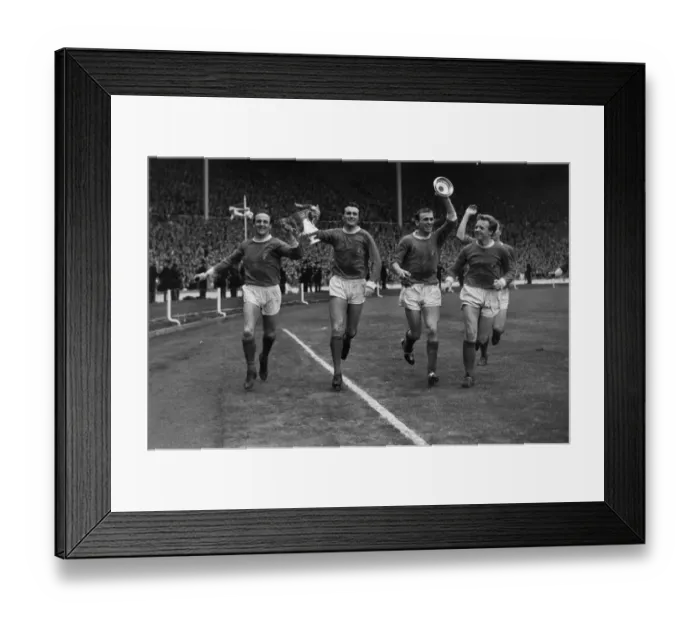 Framed Print : 1963 FA Cup Final: Man Utd 3 Leicester 1 Framed Print : 1963 FA Cup Final: Man Utd 3 Leicester 1