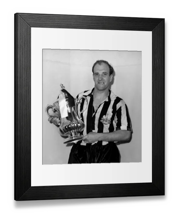 Framed Print : 1955 FA Cup Final: Newcastle 3 Man City 1 Framed Print : 1955 FA Cup Final: Newcastle 3 Man City 1
