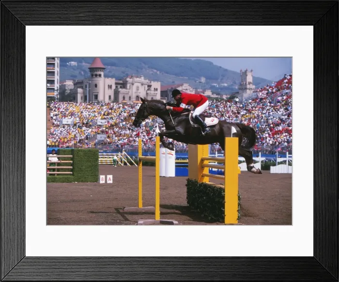 Framed Print : 1992 Barcelona Olympics - Equestrianism Framed Print : 1992 Barcelona Olympics - Equestrianism