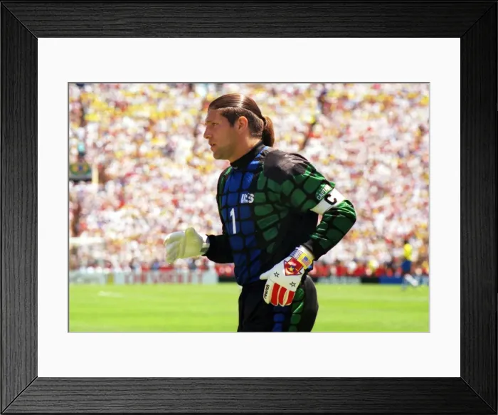 Framed Print : USA goalkeeper Tony Meola - 1994 World Cup Framed Print : USA goalkeeper Tony Meola - 1994 World Cup