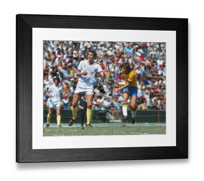 Framed Print : Brazils Zico and Englands Trevor Brooking - 1976 U. S. A. Bicentennial Cup Tournament Framed Print : Brazils Zico and Englands Trevor Brooking - 1976 U. S. A. Bicentennial Cup Tournament