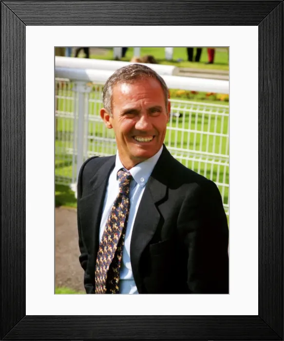 Framed Print : Gianfranco Dettori - 1994 Temple Stakes Framed Print : Gianfranco Dettori - 1994 Temple Stakes