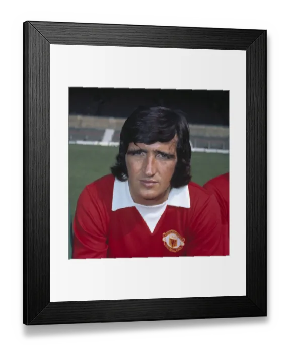 Framed Print : Ian Storey-Moore - Manchester United Framed Print : Ian Storey-Moore - Manchester United