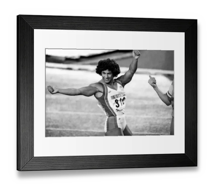 Framed Print : 1986 Stuttgart European Championships - Womens Javelin