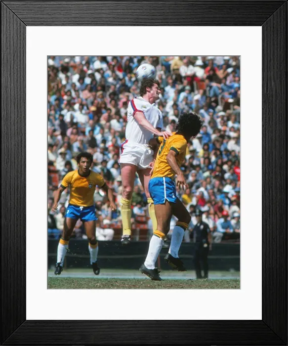 Framed Print : Englands Mike Doyle - 1976 U. S. A. Bicentennial Cup Tournament Framed Print : Englands Mike Doyle - 1976 U. S. A. Bicentennial Cup Tournament