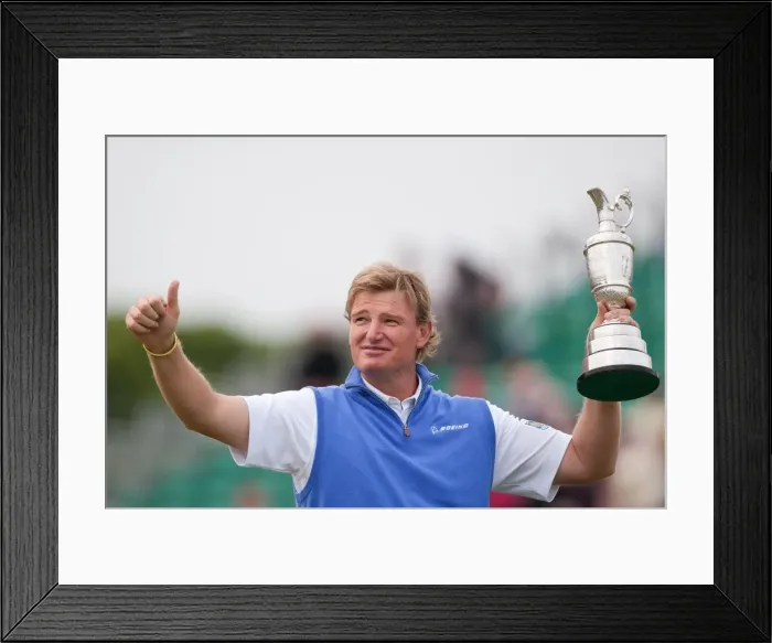 Framed Print : Ernie Els - 2012 Open Champion Framed Print : Ernie Els - 2012 Open Champion