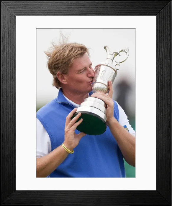 Framed Print : Ernie Els - 2012 Open Champion Framed Print : Ernie Els - 2012 Open Champion