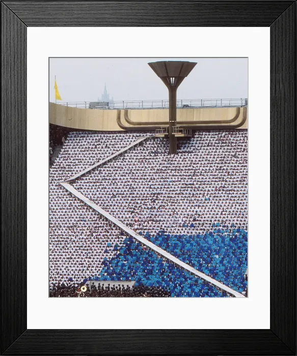 Framed Print : Moscow Olympics - Opening Ceremony Framed Print : Moscow Olympics - Opening Ceremony