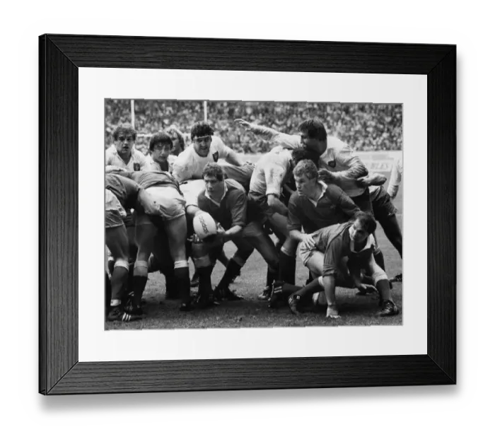 Framed Print : Wales John Perkins, Eddie Butler, and Terry Holmes - 1983 Five Nations Framed Print : Wales John Perkins, Eddie Butler, and Terry Holmes - 1983 Five Nations
