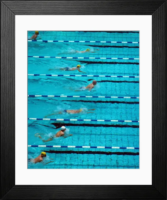 Framed Print : 1980 Moscow Olympics - Swimming Framed Print : 1980 Moscow Olympics - Swimming