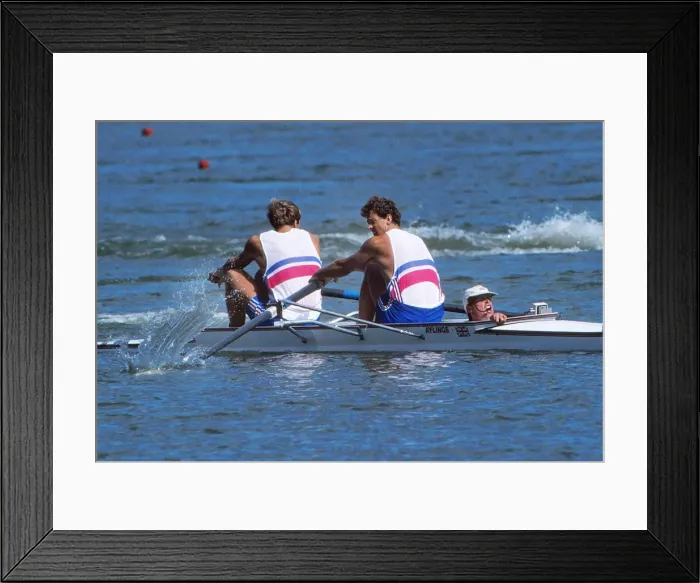 Framed Print : 1988 Seoul Olympics - Rowing Framed Print : 1988 Seoul Olympics - Rowing