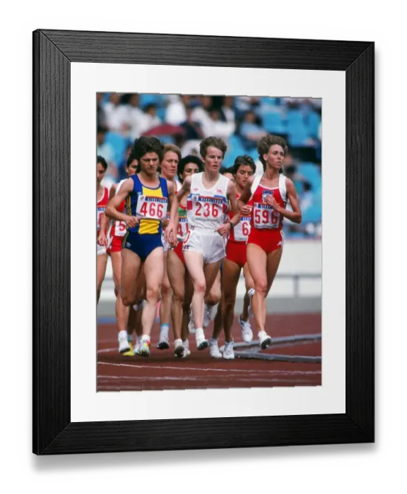Framed Print : 1988 Seoul Olympics - Womens 3000m Final Framed Print : 1988 Seoul Olympics - Womens 3000m Final