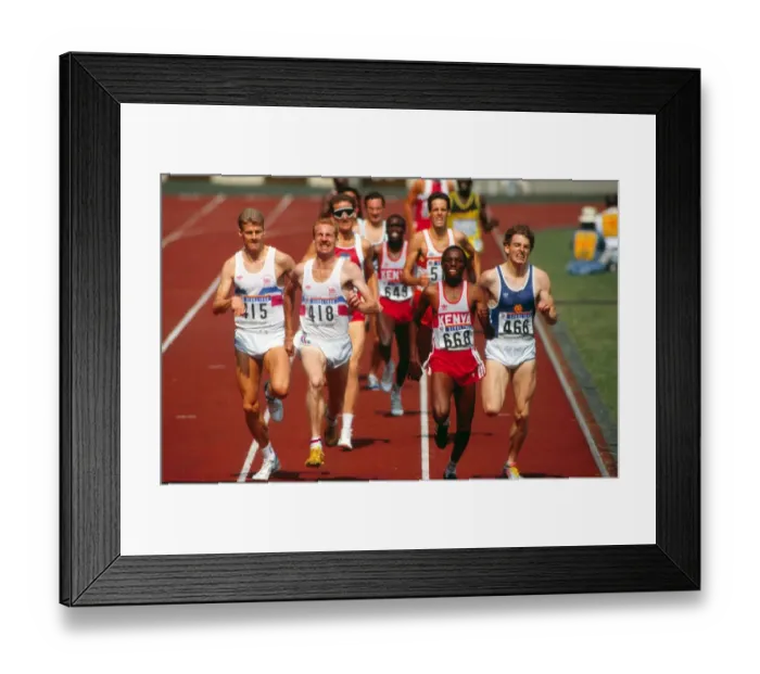 Framed Print : 1988 Seoul Olympics - Mens 1500m