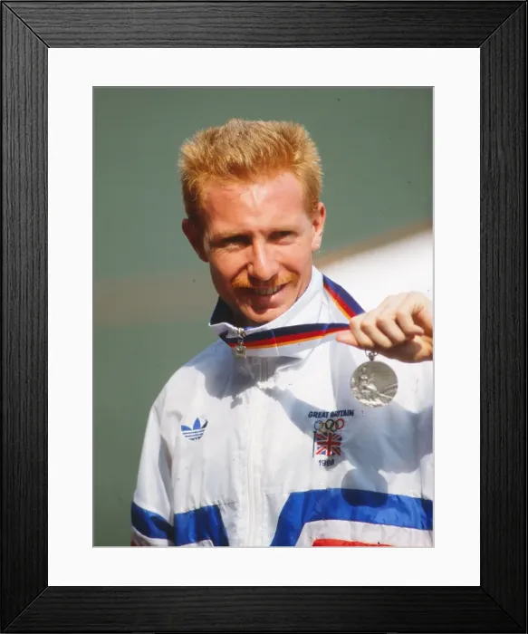 Framed Print : 1988 Seoul Olympics - Mens 1500m