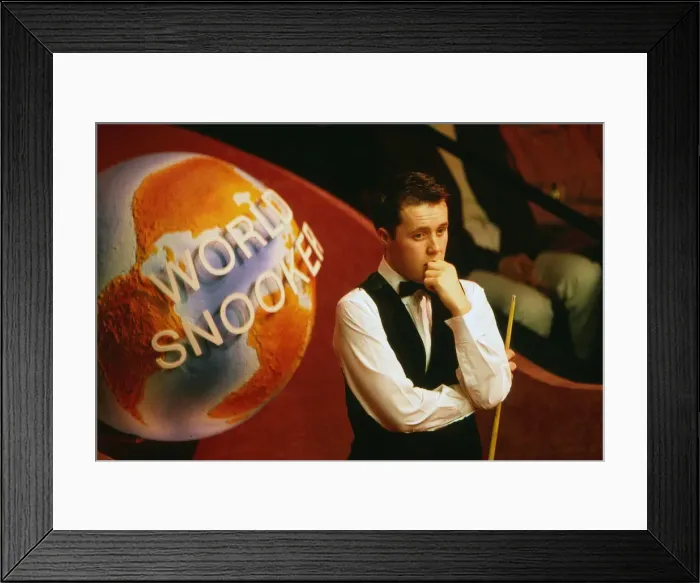 Framed Print : John Higgins - 1996 Embassy World Snooker Championship Framed Print : John Higgins - 1996 Embassy World Snooker Championship
